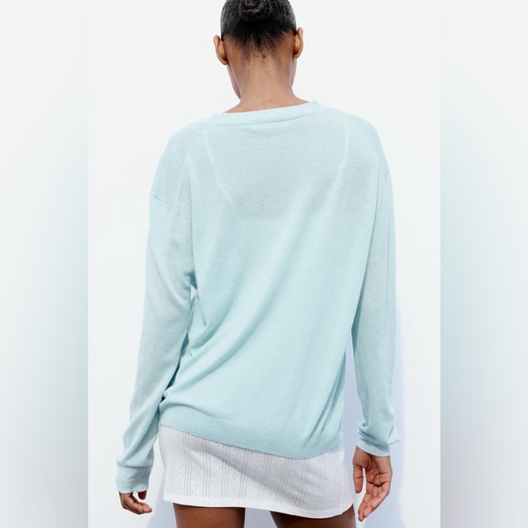 Zara Basic Knit Sweater S - Picture 5 of 8